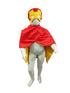 Red Yellow Superhero Cape Kids Fancy Dress Costume